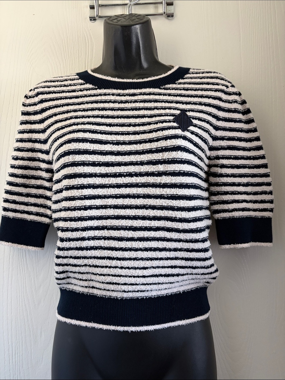 Maje Marinella Cotton Blend Sweater